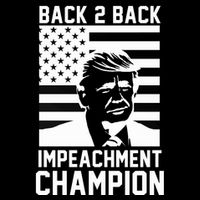 Back 2 Back Impeachment Champion Cropped Pullover Crew