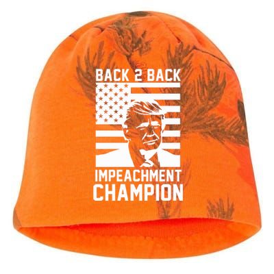 Back 2 Back Impeachment Champion Kati - Camo Knit Beanie