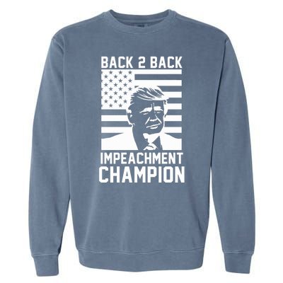 Back 2 Back Impeachment Champion Garment-Dyed Sweatshirt