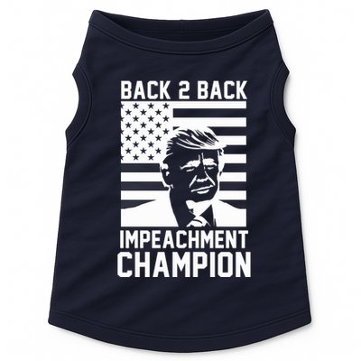 Back 2 Back Impeachment Champion Doggie Tank