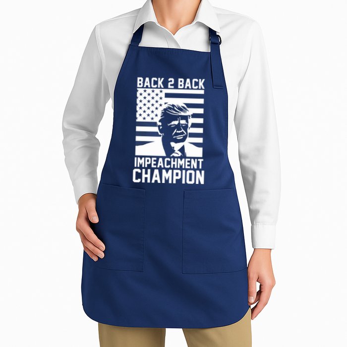 Back 2 Back Impeachment Champion Apron