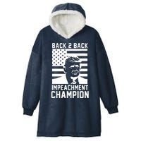 Back 2 Back Impeachment Champion Hooded Wearable Blanket