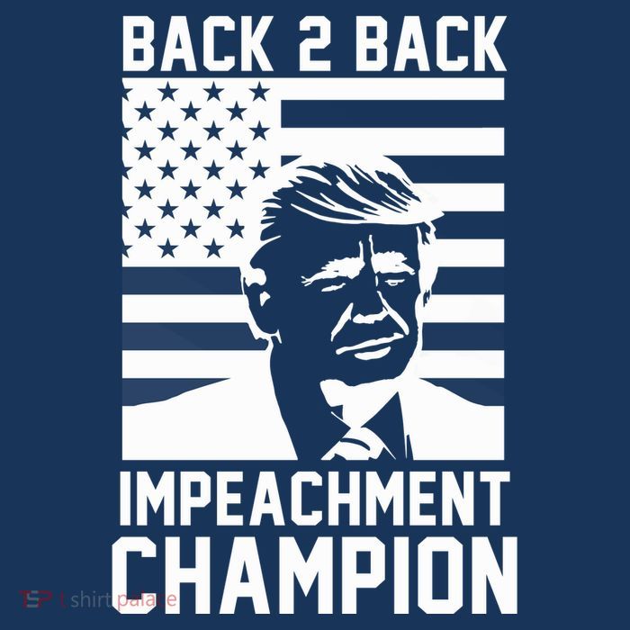 Back 2 Back Impeachment Champion Button