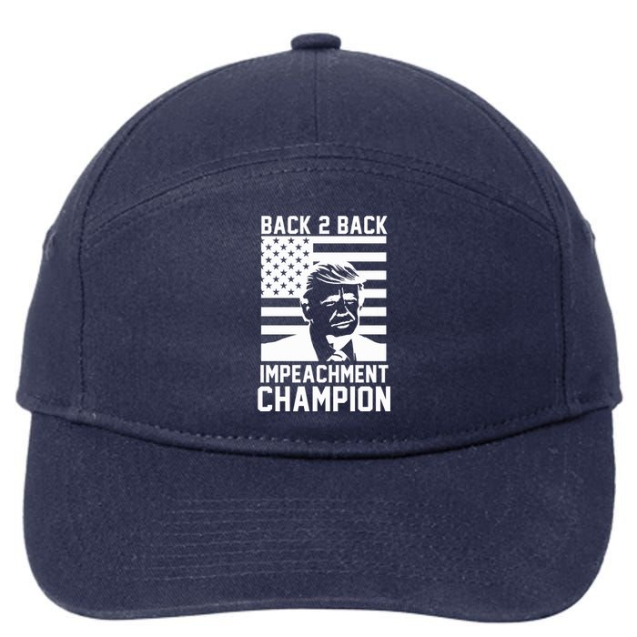 Back 2 Back Impeachment Champion 7-Panel Snapback Hat