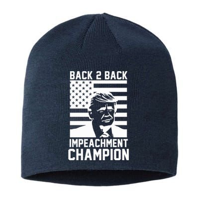 Back 2 Back Impeachment Champion Sustainable Beanie