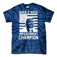 Back 2 Back Impeachment Champion Tie-Dye T-Shirt