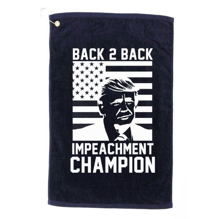 Back 2 Back Impeachment Champion Golf Towel