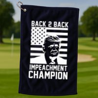 Back 2 Back Impeachment Champion Golf Towel