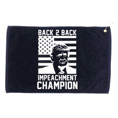 Back 2 Back Impeachment Champion Grommeted Golf Towel