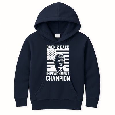 Back 2 Back Impeachment Champion Kids Hoodie