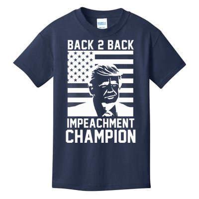 Back 2 Back Impeachment Champion Kids T-Shirt