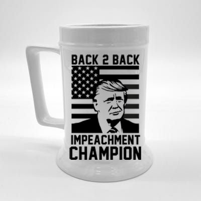 Back 2 Back Impeachment Champion Beer Stein