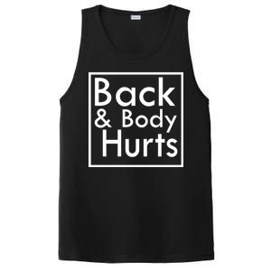 Back And Body Hurts PosiCharge Competitor Tank