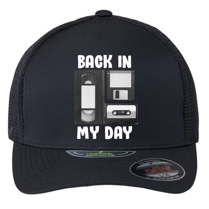 Back In My Day Flexfit Unipanel Trucker Cap