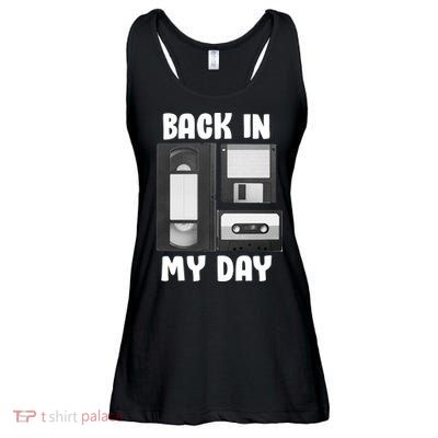 Back In My Day Ladies Essential Flowy Tank
