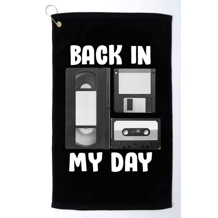 Back In My Day Golf Towel