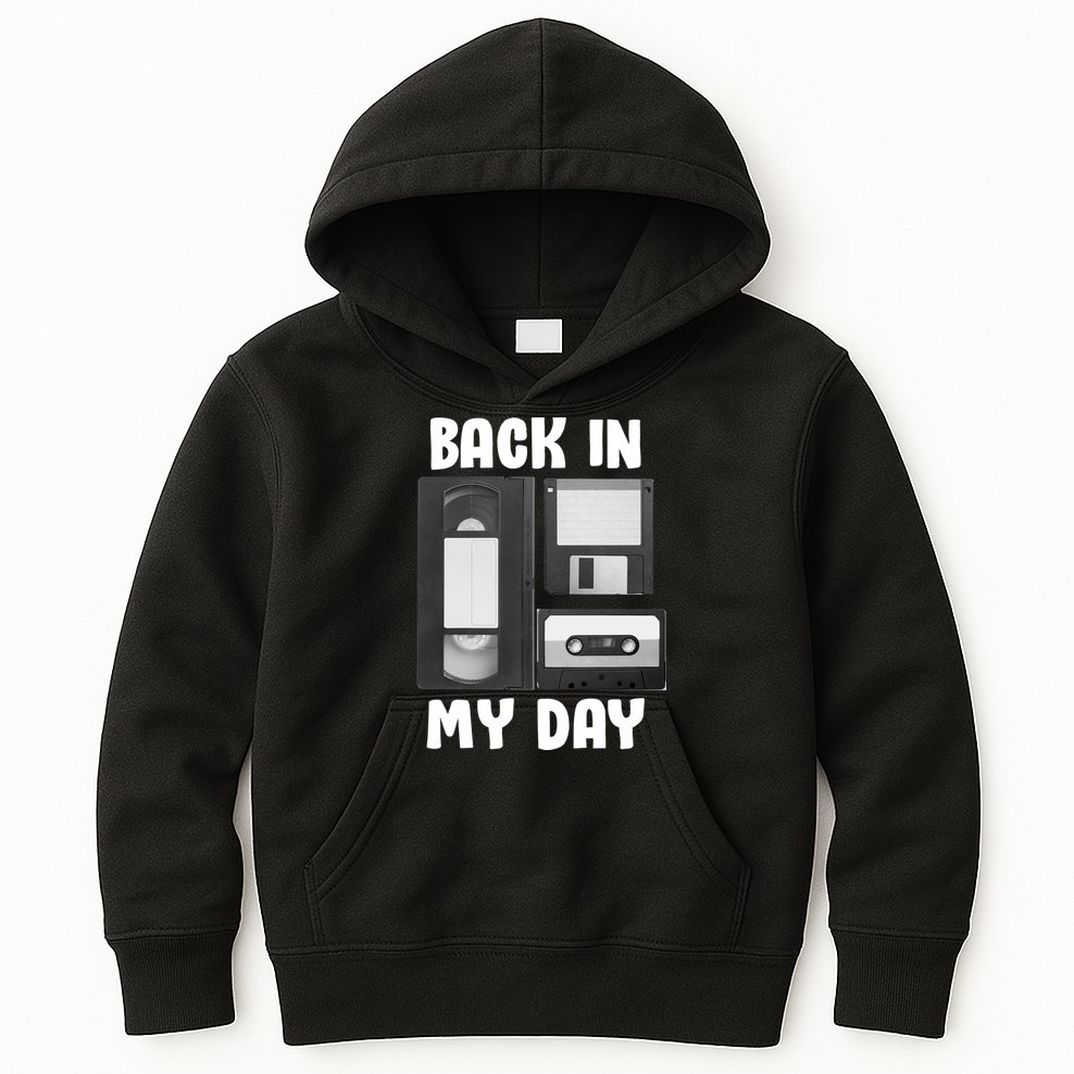 Back In My Day Kids Hoodie
