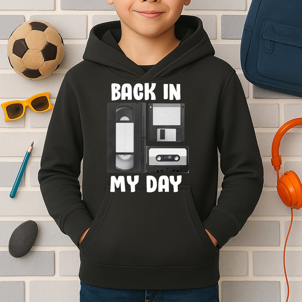Back In My Day Kids Hoodie