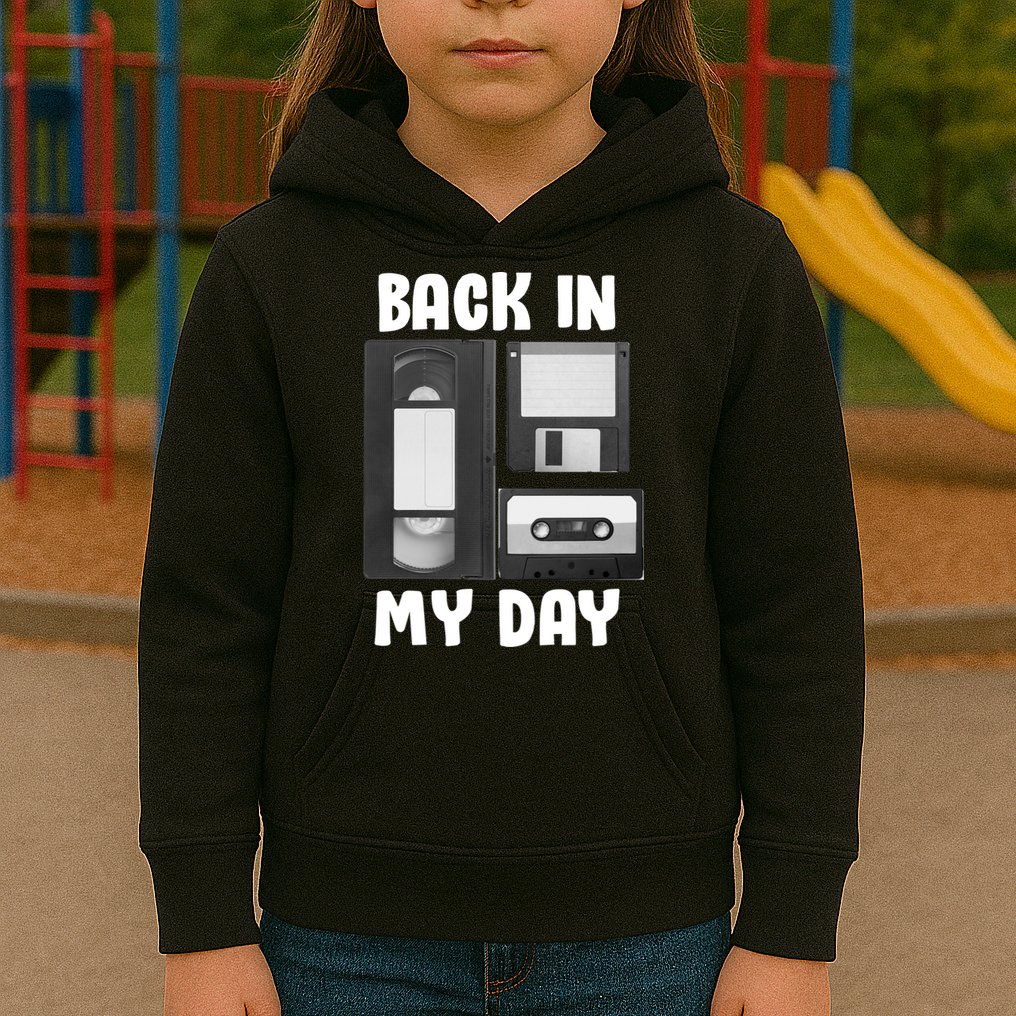 Back In My Day Kids Hoodie