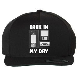 Back In My Day Wool Snapback Cap