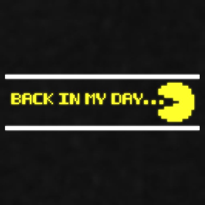 Back In My Day Retro Video Game Ladies PosiCharge Tri-Blend Wicking Tank