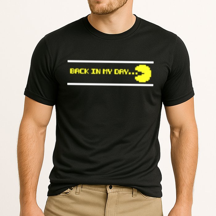 Back In My Day Retro Video Game Performance Shirt
