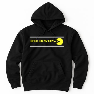 Back In My Day Retro Video Game Hoodie