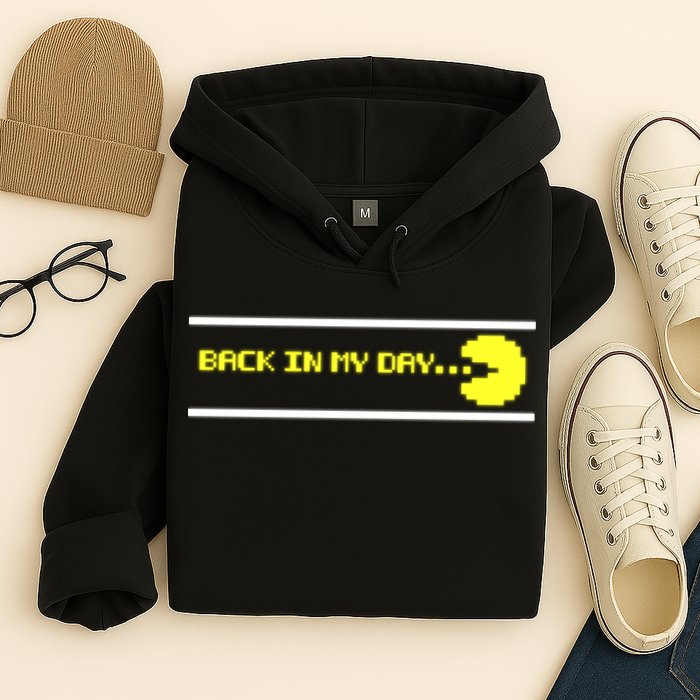 Back In My Day Retro Video Game Hoodie
