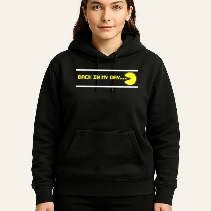Back In My Day Retro Video Game Hoodie