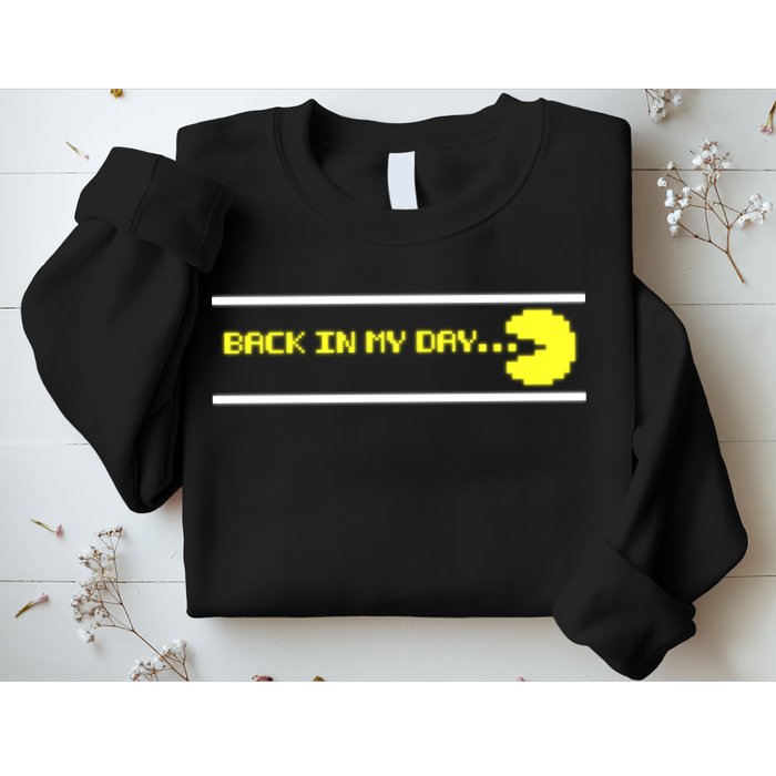 Back In My Day Retro Video Game Sweatshirt