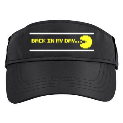 Back In My Day Retro Video Game Adult Drive Performance Visor
