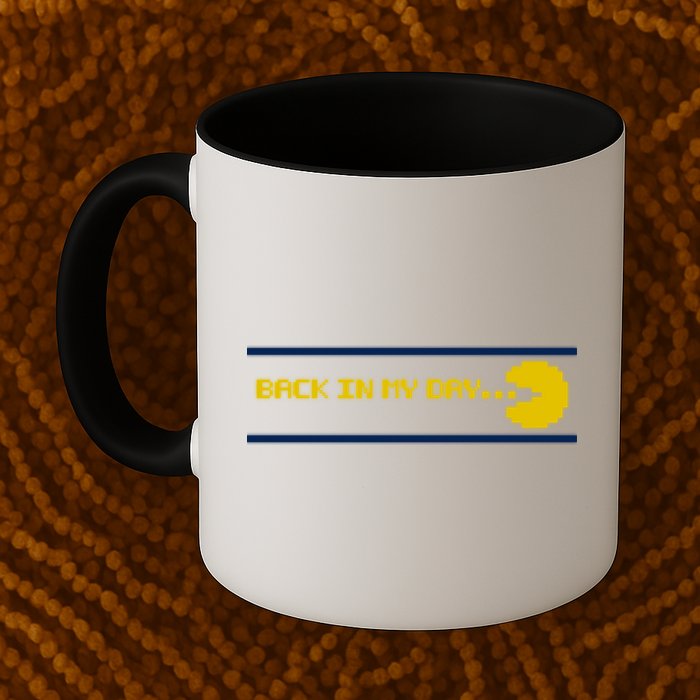 Back In My Day Retro Video Game Mug