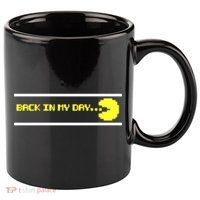 Back In My Day Retro Video Game 11oz C Handle Ceramic Mug