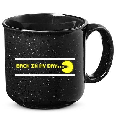 Back In My Day Retro Video Game 15oz Campfire Ceramic Mug