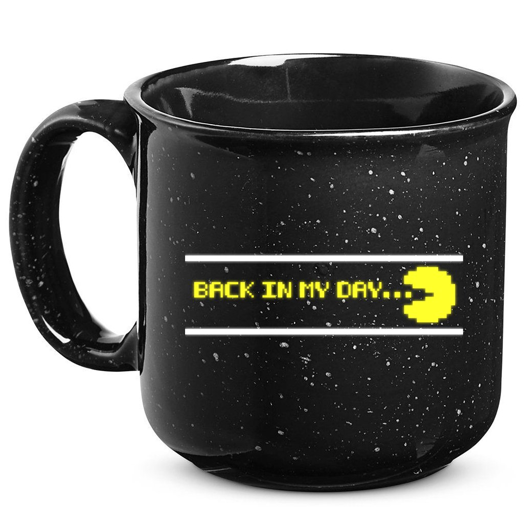 Back In My Day Retro Video Game 15oz Campfire Ceramic Mug