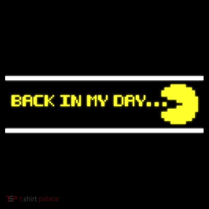Back In My Day Retro Video Game Flatbill Hat