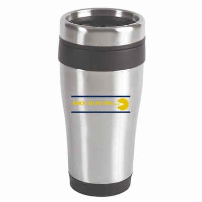 Back In My Day Retro Video Game 16oz Travel Tumbler