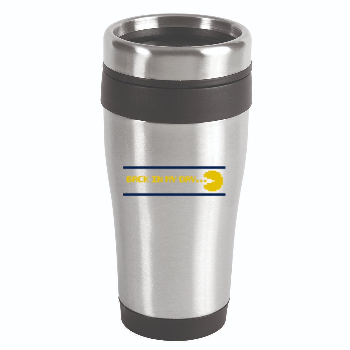 Back In My Day Retro Video Game 16oz Travel Tumbler