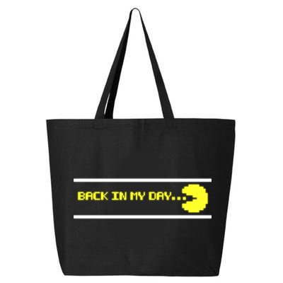 Back In My Day Retro Video Game 25L Jumbo Tote