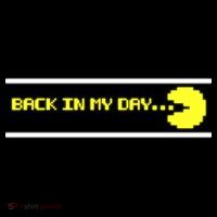 Back In My Day Retro Video Game Womens Tank Top