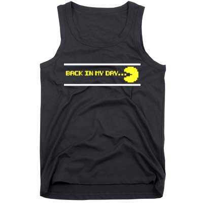 Back In My Day Retro Video Game Tank Top