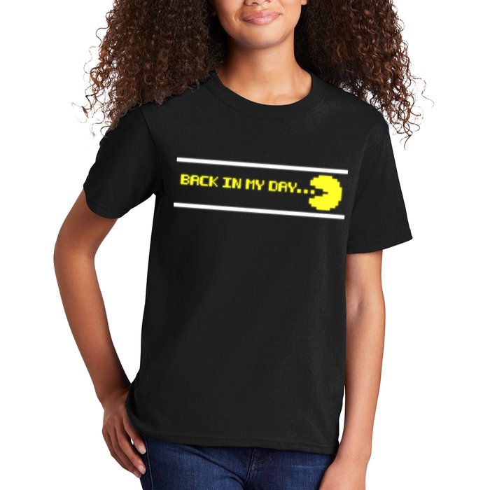 Back In My Day Retro Video Game Kids T-Shirt