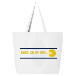 Back In My Day Retro Video Game 25L Jumbo Tote