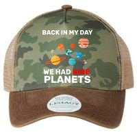 Back In My Day We Had Nine Planets Legacy Tie Dye Trucker Hat