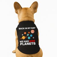 Back In My Day We Had Nine Planets Doggie Tank