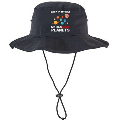 Back In My Day We Had Nine Planets Bucket Hat