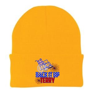 Back It Up Terry Fourth of July Fireworks Knit Cap Winter Beanie