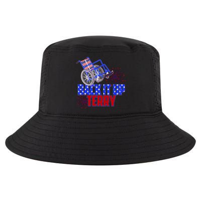 Back It Up Terry Fourth of July Fireworks Cool Comfort Performance Bucket Hat