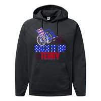 Back It Up Terry Fourth of July Fireworks Performance Fleece Hoodie