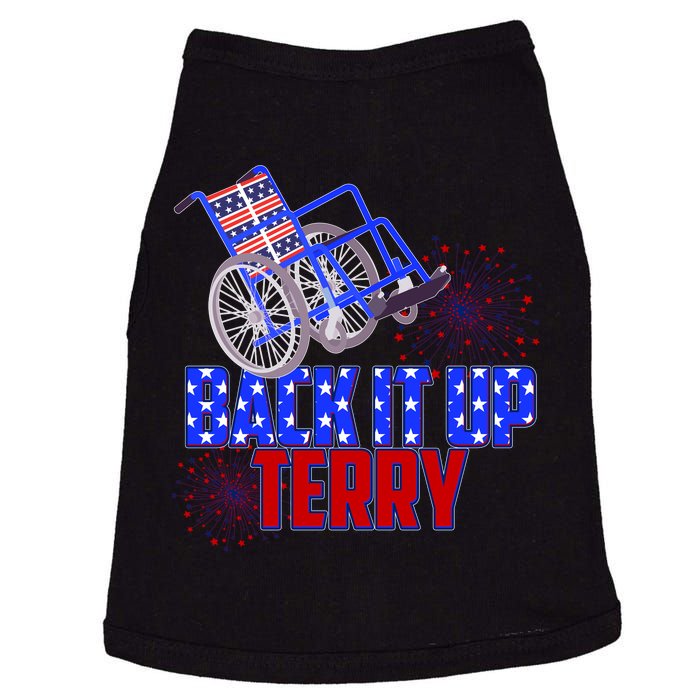 Back It Up Terry Fourth of July Fireworks Doggie Tank